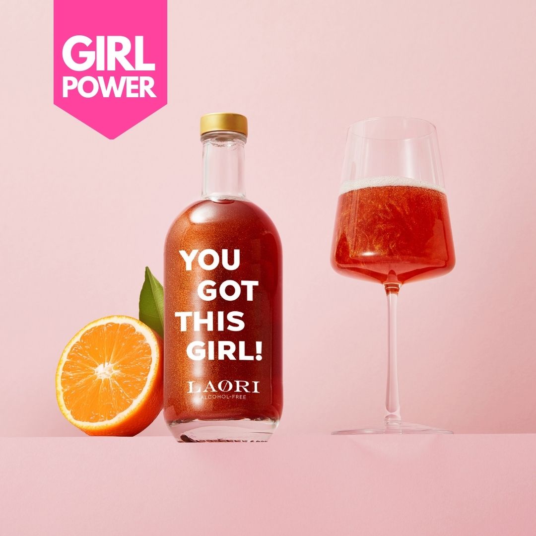 Alkoholfreier Glitzer Spritz - Limited Girl Power Edition