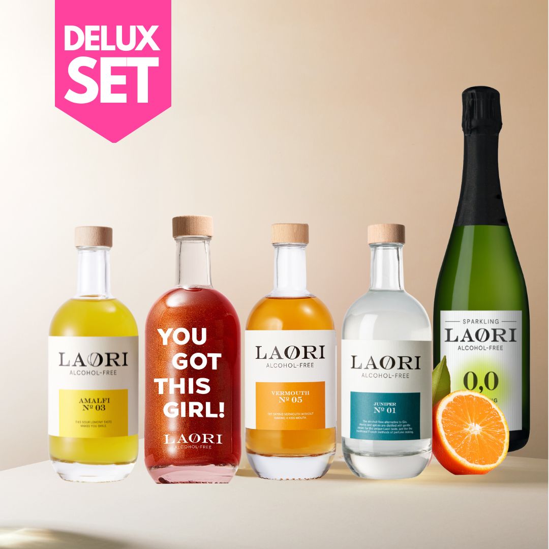 Delux Probierset - 5 Laori Sorten mit Glitzer - Limited Girl Power Edition